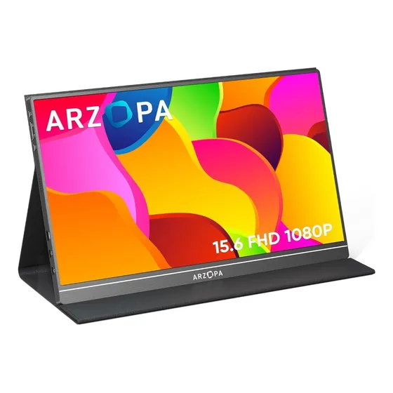 Monitor Arzopa Con Pantalla De 15.6  60hz Resolución Full Hd