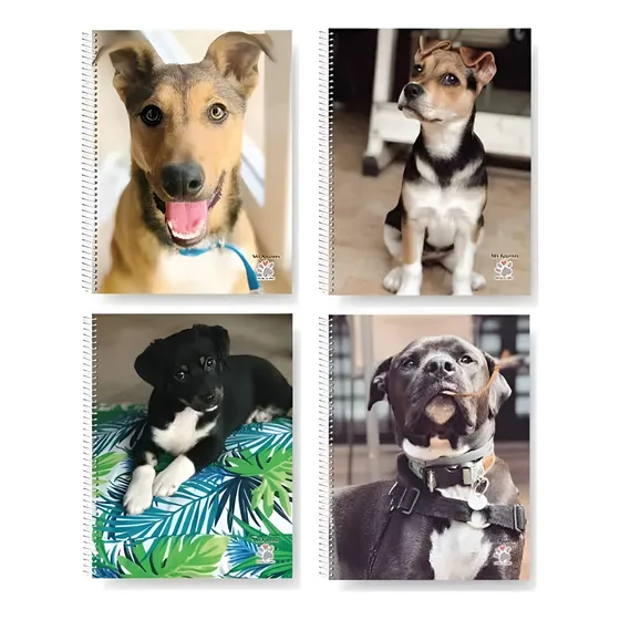 Cuaderno Universitario Cachorros, Perritos X80hs Mis Apuntes