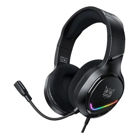 Audifono Gamer Profesional Onikuma X31 Microfono Hd Luz Rgb