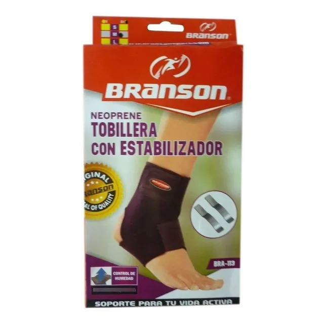 Tobillera Regulable Con Estabilizador 2 Ferulas+20kn95 Grati