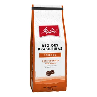 CafĂ© Torrado E MoĂdo Gourmet RegiĂ”es Brasileiras Cerrado Pacote 250g Melitta CafĂ© Torrado E MoĂdo Gourmet RegiĂ”es Brasileiras Cerrado Pacote 250g Melitta