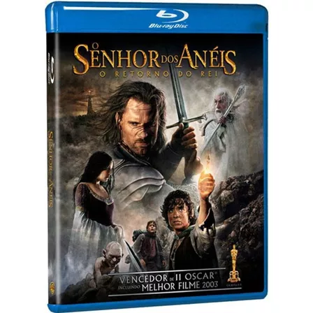 Blu-ray - O Senhor Dos Anéis - O Retorno Do Rei