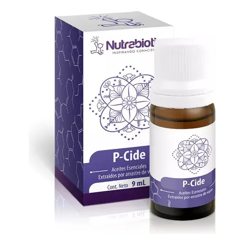 Nutrabiotics P-cide Aceite Esencial Orgánico 9ml
