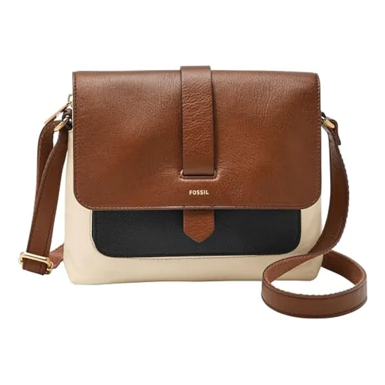 Fossil Kinley Bolsa Cruzada Para Mujer, Pequeña O