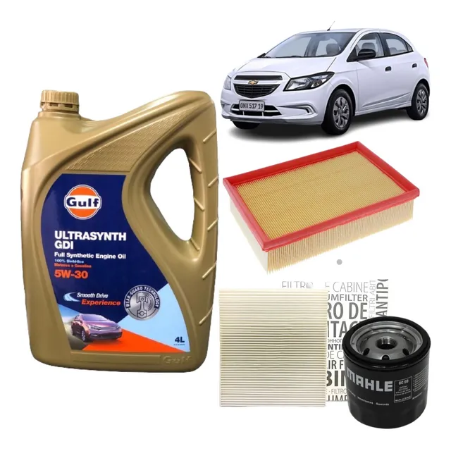 Kit Service Filtros Y Aceite Gm Onix/prisma/cobalt/spin