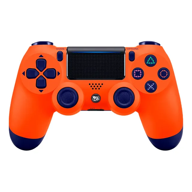 Joystick Inalambrico Dualshock 4 Ps4 Color Naranja