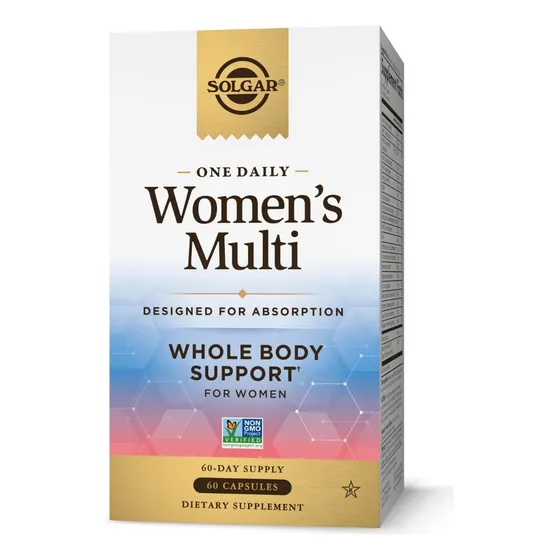 Multivitamínico Para Mujer Diario Solgar 60 Cápsulas