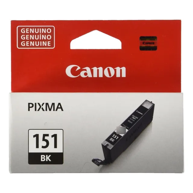 Cartucho De Tinta Canon Color Negro Modelo151 Bk