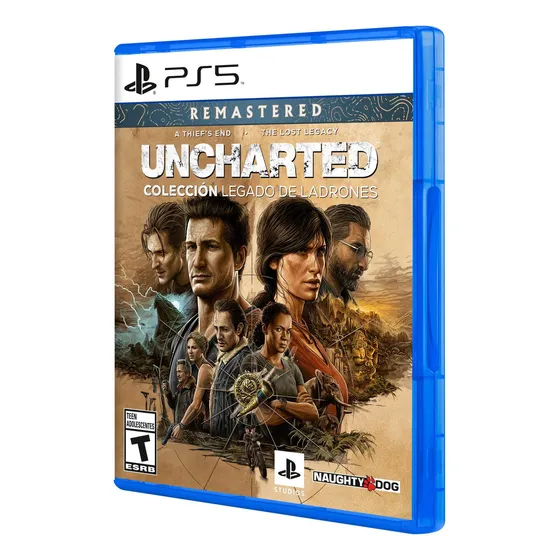 Uncharted Legacy Of Thieves Collection Formato Físico Ps5 Or
