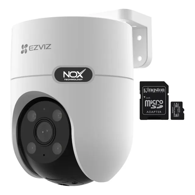 Camara Ezviz H8c 360 Exterior Wifi Memoria 32gb Sirena Luz