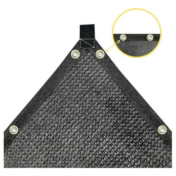 Tela Sombrite Cobertura Piscina 80% - 3x6 Acabamento Alças