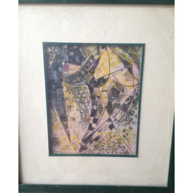 Cuadro Del Pintor Alirio Oramas 85