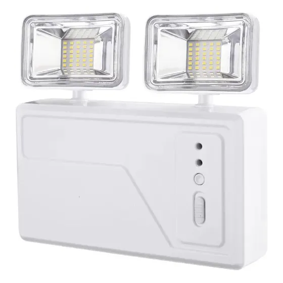 Luminaria Bloco Emergencia Led 3000 Lumens 2 Faróis Led 