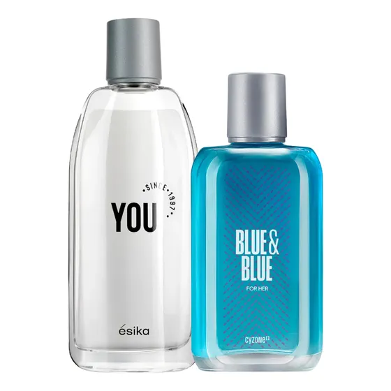 Its You Tradicional  + Blue And Blue  Dama Esika Cyzone