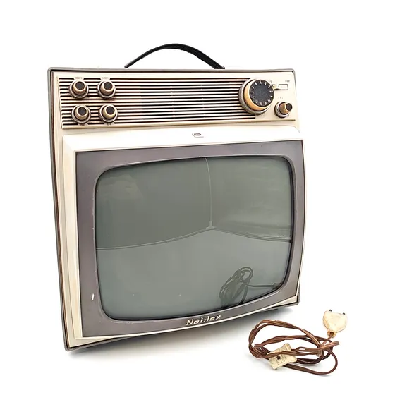 Televisor Tv Portatil Retro Noblex Micro 12 A Transistores