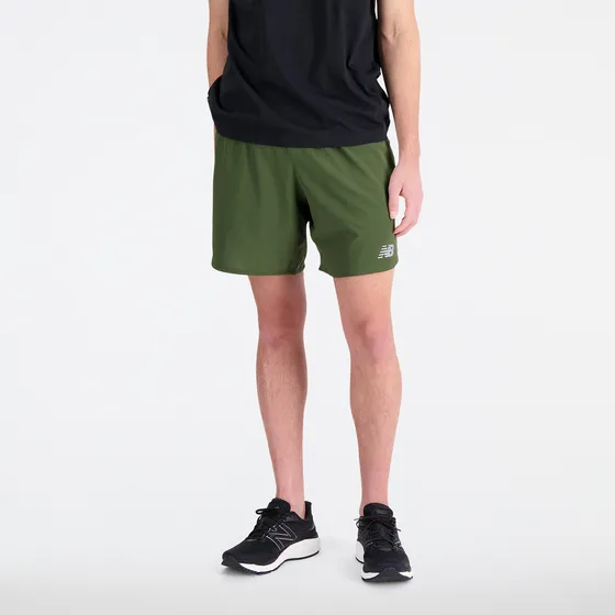 Pantaloneta New Balance Original Impact Run Verde Hombre