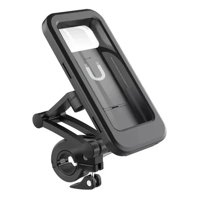 Soporte Porta Celular Moto Impermeable  Con Rotación 360°