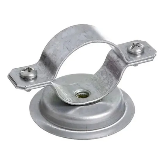 Abracadeira Galvanizada Tipo Copo 50mm(1.1/2) Kit C/10peças
