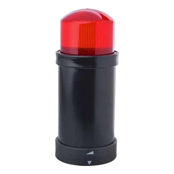 Illuminated Unit For Modular Tower Lights, Plastic, Red, Ø7