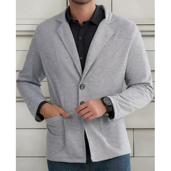 Blazer Andres Gris Para Hombre Croydon