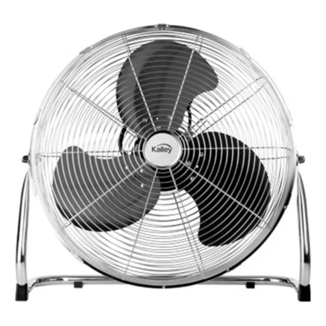 Ventilador Kalley Alta Potencia K-vp20hs Cantidad de aspas 3 Color de la estructura Plateado Diámetro 20