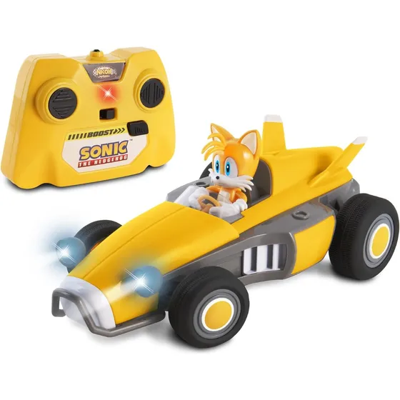 Sonic Tails Turbo Boost Carro Control Remoto Rc Nkok 