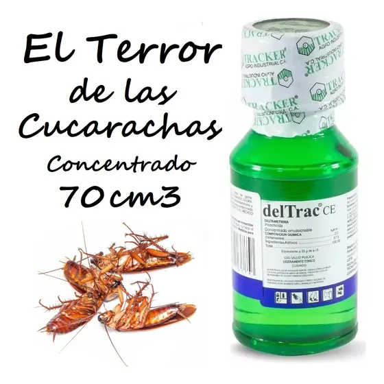 Deltrac Ce Insecticida X 70 Cm3 Marca Tracker 100% Original