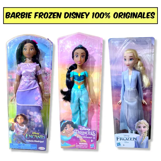 Muñecas Barbie Frozen Disney 100% Originales