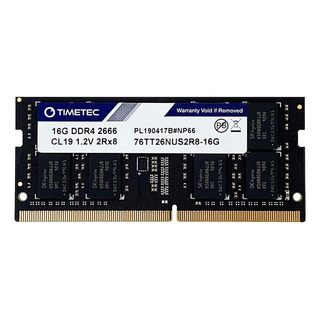 Memoria Ram Timetec, 16 Gb, Ddr4, 2666 Mhz, Cl19, Sodimm Memoria Ram Timetec, 16 Gb, Ddr4, 2666 Mhz, Cl19, Sodimm