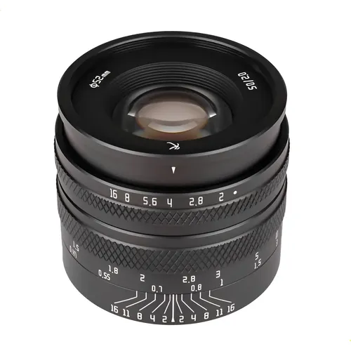 Lente Astrhori 50mm F2 (canon Rf, Preta) | Frete grátis