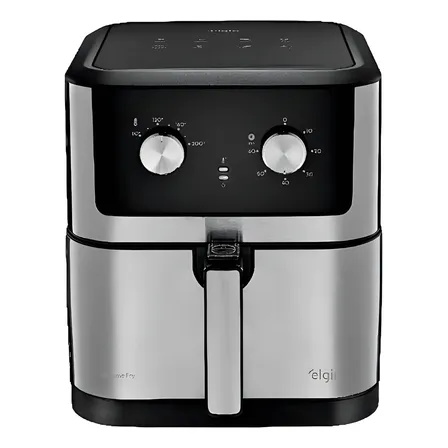Fritadeira Elétrica Chrome Fry Inox Elgin 8l Airfryer