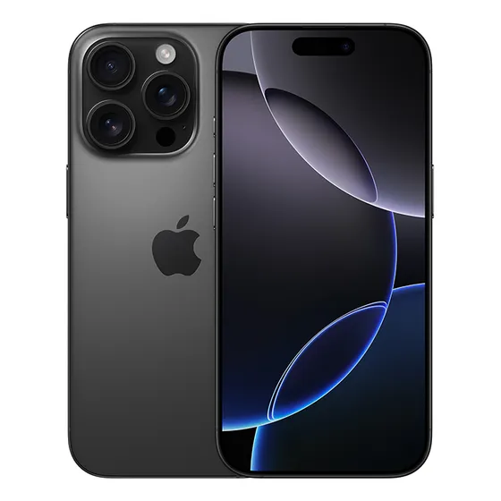 Apple iPhone 16 Pro (128 GB) - Titanio negro - Distribuidor Autorizado