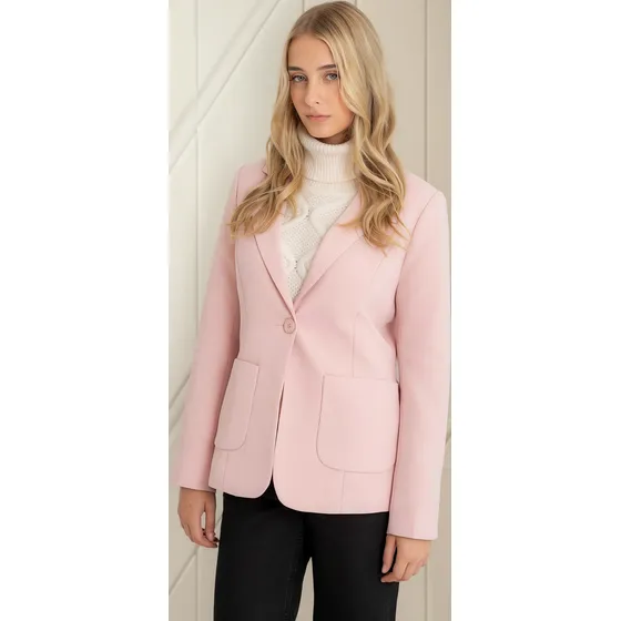 Saco Blazer Mujer Elegante Importado Premium I Am