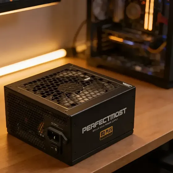 Fuente De Poder Darkflash Pmt850 850w 80+ Gold Full Modular