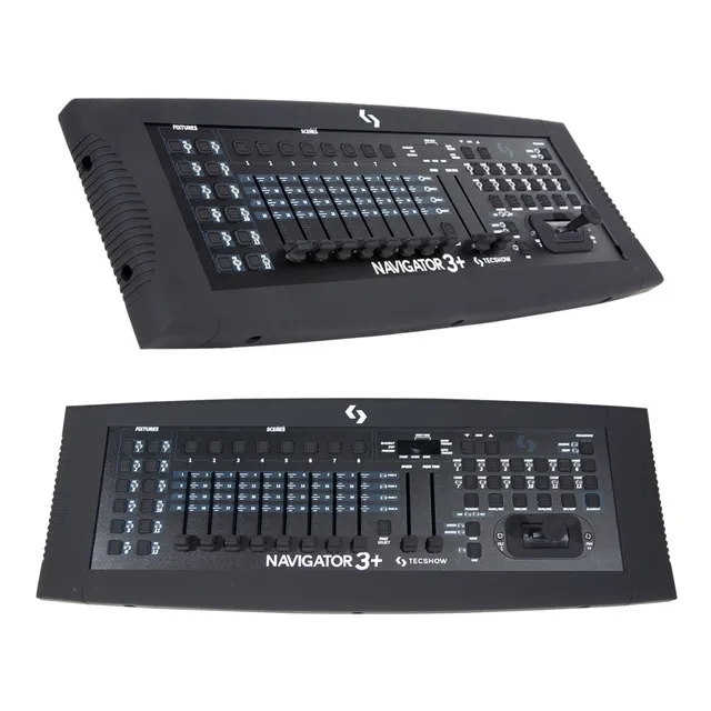 Consola Dmx Navigator 3+ Original Tecshow Con Joystick