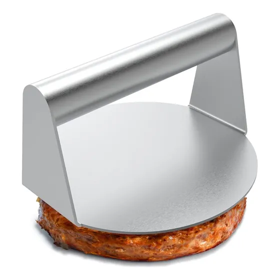 Plancha Smash Burguer Hamburguesa Acero Inoxidable