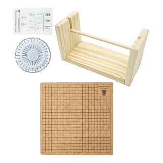 Tablero De Macramé Y Alfileres, Soporte De Hilo De Madera Tablero De Macramé Y Alfileres, Soporte De Hilo De Madera