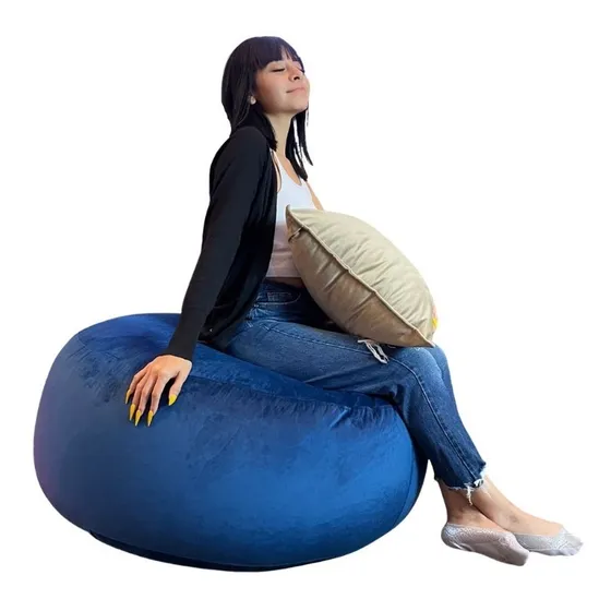 Puff Luneta Decorativa Máxima Comodidad Ideal Para Sofás