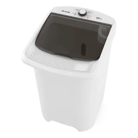 Tanquinho De Lavar Roupa Mueller 10 Kg Com Superesfregador Cor Branco