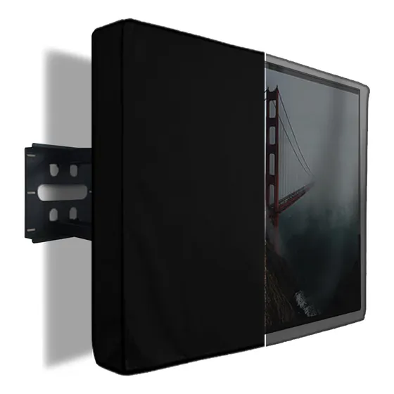 Funda Impermeable Negra Para Tv 75 Calidad Plus
