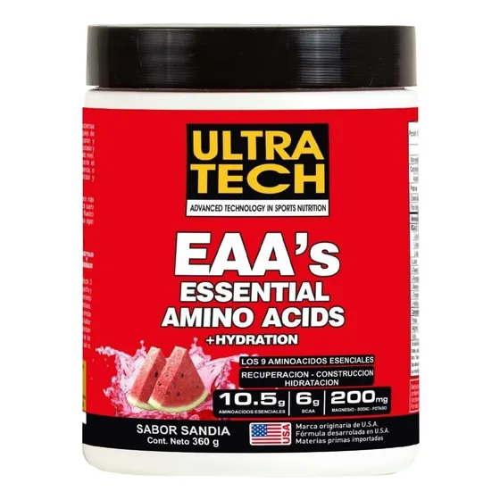 Eaa's Ultra Tech Aminoacidos Esenciales + Hidratacion 