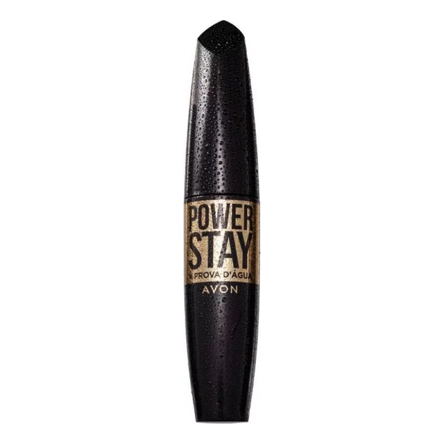 Máscara Para Cílios Avon Power Stay À Prova D'água 10ml Cor Preto Máscara Para Cílios Avon Power Stay À Prova D'água 10ml Cor Preto