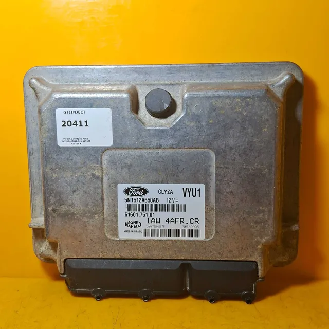 Módulo Injeção Ford 5n1512a650ab Iaw4afrcr #20411 R