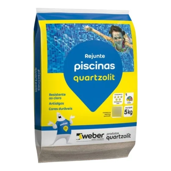 Rejunte Piscina Quartzolit 5kg Verde Floresta