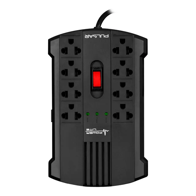Estabilizador Power Lite 1000va/500w 8 Tomas + 2 Usb 