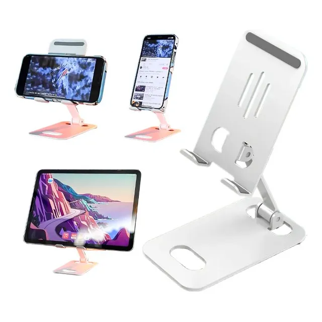 Base Soporte Para Celular Tablet Ajustable Escritorio Mesa