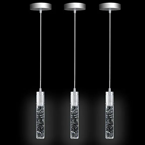 Lámpara Colgante Independiente De 3 Luces Para Cocina, Isla