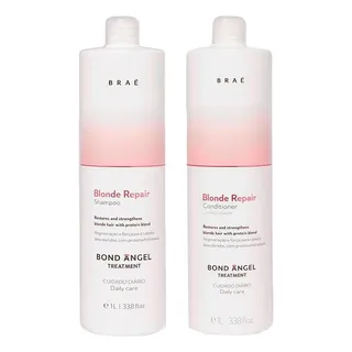 Kit Braé Blonde Repair - Shampoo 1000ml + Cond 1000ml Kit Braé Blonde Repair - Shampoo 1000ml + Cond 1000ml