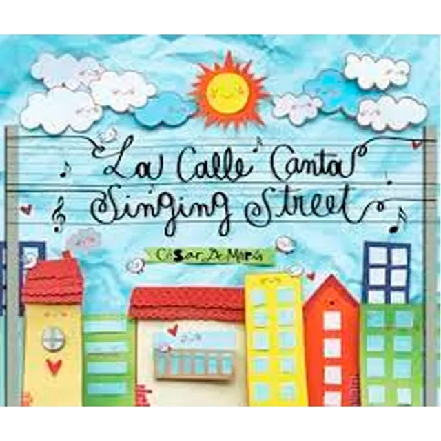 Libro Fisico La Calle Canta Singing Street  maría, César