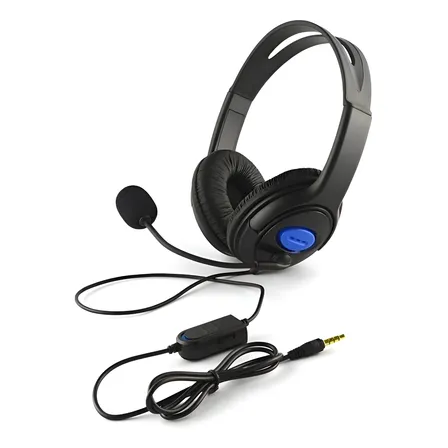 Audífonos Gamer Con Micrófono Para Ps5 Cable 1.2 M